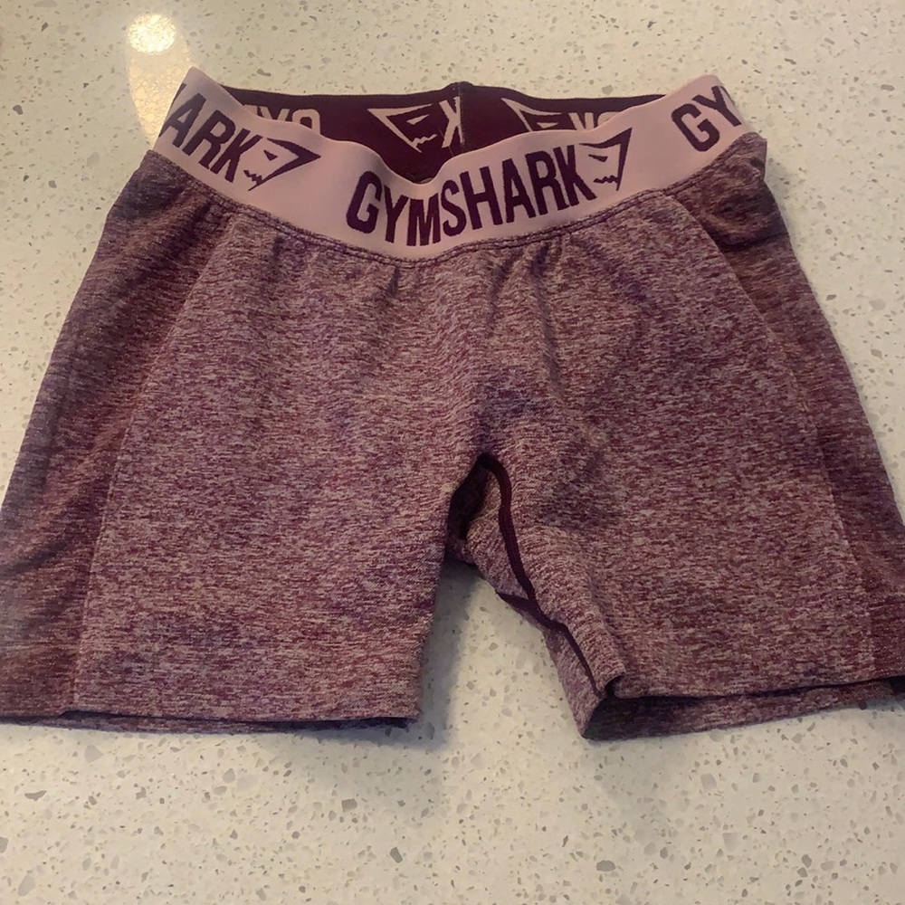 Gym shark purple shorts